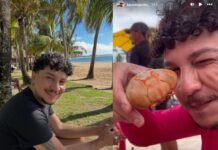 Vídeo – Cabeleireiro de VG morre após comer caranguejo na praia; família faz ‘vakinha’ para trazer corpo