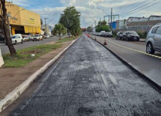 Sinfra inicia recuperação asfáltica na Avenida do CPA em Cuiabá na próxima semana
