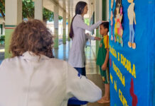 UNIVAG e Prefeitura de Várzea Grande levam saúde e conscientização a escolas municipais