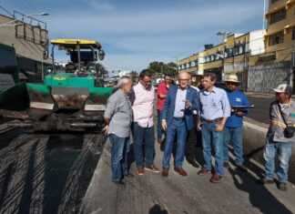 Governador cobra agilidade e construtoras firmam pacto para concluir BRT entre Cuiabá e Várzea Grande até junho