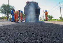 Prefeitura de Várzea Grande inicia operação tapa-buracos em bairros