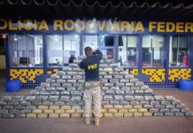 PRF apreende cerca de meia tonelada de skunk em fundo falso de caminhão em MT
