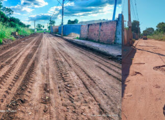 Prefeitura de Cuiabá inicia recuperação total de via crítica no bairro Manduri