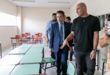 Prefeito e presidente do TCE vistoriam nova creche em Cuiabá após denúncias em unidade antiga