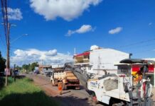 Governo estadual investe R$ 3,7 milhões em recuperação asfáltica na Avenida Jurumirim em Cuiabá