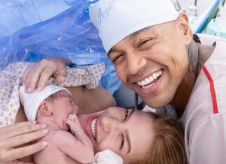 Lore Improta e Léo Santana celebram nascimento do segundo filho: ‘Levi chegou’