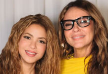 Paolla Oliveira exibe encontro especial com Shakira nos bastidores de show: ‘A loba!’