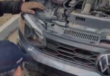 Vídeo: Cachorro é resgatado vivo dentro de para-choque de carro