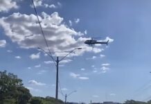 Vídeo: Com apoio de helicóptero do Ciopaer, PM recupera três carros furtados em Cuiabá