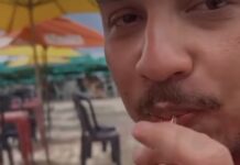 Vídeo: Cabeleireiro de VG morre após reação alérgica a caranguejo em praia de Maceió