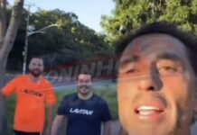 Vídeo: CEO da Cimed é flagrado caminhando em Cuiabá ao amanhecer