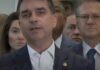 Veja Vídeo: Flávio Bolsonaro relata visita a Vorcaro em 2025