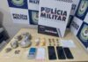 Rotam prende trio e apreende drogas, balança e dinheiro em Cuiabá