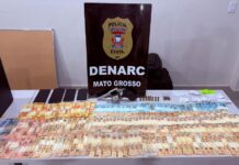 Polícia prende suspeito de tráfico com veículo de luxo e arma em Cuiabá