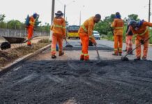 Várzea Grande intensifica recuperação de vias em bairros e distritos