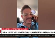 Veja a “ligação” a Bolsonaro que pode fazer Fábio Porchat persona non grata