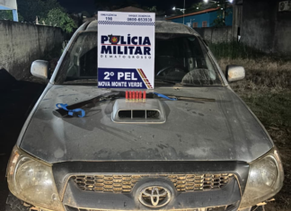 Homem de 61 anos é preso por tentativa de homicídio e roubo de caminhonete em Nova Monte Verde
