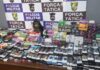 Força Tática apreende mais de 2 mil cigarros eletrônicos e prende três jovens em Rondonópolis