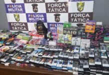 Força Tática apreende mais de 2 mil cigarros eletrônicos e prende três jovens em Rondonópolis
