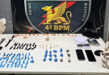 PM prende cinco e apreende 130 porções de drogas em dois ataques ao tráfico em Várzea Grande