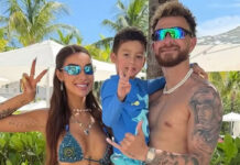 Bianca Andrade e Fred Bruno se unem para curtir dia com o filho em Miami: ‘Familinha’
