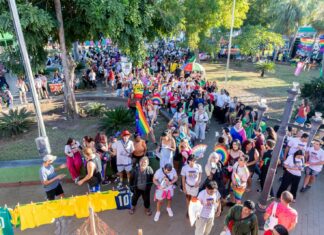 Parada do Orgulho LGBTQIA+ em Cuiabá reúne estrutura pública inédita com ações de acolhimento, mobilidade e cidadania