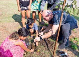 Campanha “Craques da Natureza” mobiliza crianças e famílias e Prefeitura de Cuiabá planta mil árvores em uma semana