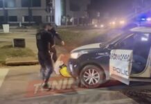 Veja Vídeo – Motociclista fica ferido após perseguição policial em Sinop
