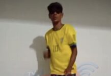 Veja Vídeo – Rafael Mudinho entra no clima da Copa e contagia vizinhança em Cuiabá