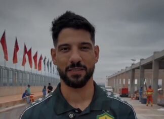 Veja Vídeo – Atletas do Cuiabá trocam gramado por asfalto em dia de adrenalina ao lado de pilotos