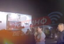 Veja Vídeo – Incêndio destrói materiais escolares e prefeita lamenta prejuízos em Várzea Grande