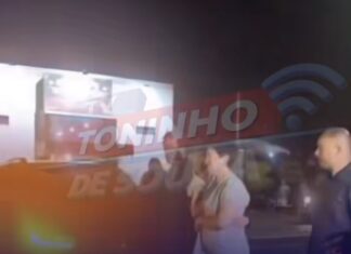 Veja Vídeo – Incêndio destrói materiais escolares e prefeita lamenta prejuízos em Várzea Grande