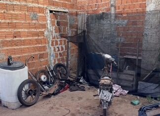 Veja Vídeo – Guarda Municipal de VG apreende peças de moto furtada e encontra ponto de desmanche no São Simão