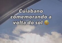 Veja Vídeo – Japonês Cuiabano comemora volta do sol em Cuiabá em tom humorado
