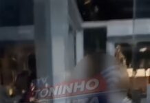 Veja Vídeo – Cliente nega código, xinga motoboy e briga vira vídeo em portaria de Cuiabá