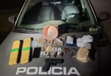 Polícia Militar apreende mais de 2 kg de drogas e prende três suspeitos em Peixoto de Azevedo
