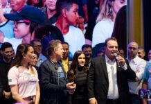 Max Russi oficializa apoio a Mauro Mendes para o Senado em evento com mais de mil apoiadores