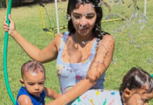 Ary Mirelle curte domingo em família e encanta ao mostrar momento com os filhos