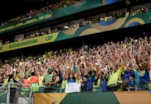 Parque Novo Mato Grosso transmite jogos do Brasil na Copa com entrada gratuita e telão para 80 mil pessoas