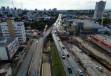 Trânsito na Avenida Miguel Sutil será totalmente interrompido neste fim de semana para obras do novo viaduto