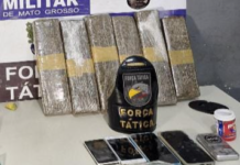 Força Tática prende mulher com 6 kg de maconha em Rondonópolis