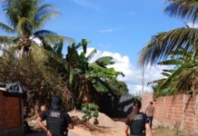 PM prende dois suspeitos de facção com pistola e drogas em residência usada como ponto de encontro em Cáceres
