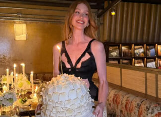 Marina Ruy Barbosa celebra aniversário ao lado da família, do noivo e de amigos