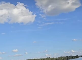 Veja Vídeo – Rio Teles Pires exibe sua majestade em imagens captadas em Nova Canaã do Norte