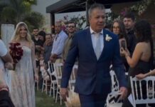 Veja Vídeo – Pai surpreende padrasto da noiva ao convidá-lo para acompanhá-la até o altar