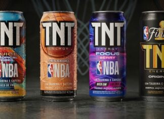 TNT Energy Drink lança três sabores em latas colecionáveis da NBA