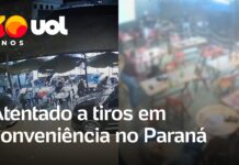Veja Vídeo – Atentado a tiros em conveniência deixa três mortos e dois feridos no Paraná