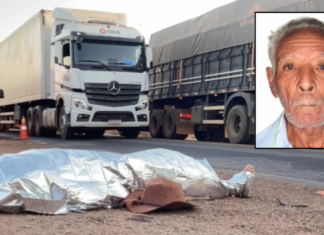 Pedestre morto em VG é identificado e tinha 88 anos