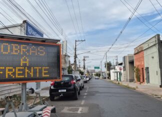 Rua Joaquim Murtinho terá interdição total por 14 dias para obras de esgoto em Cuiabá