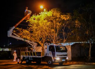 Cuiabá inicia modernização de 868 pontos de iluminação pública no bairro Dom Aquino